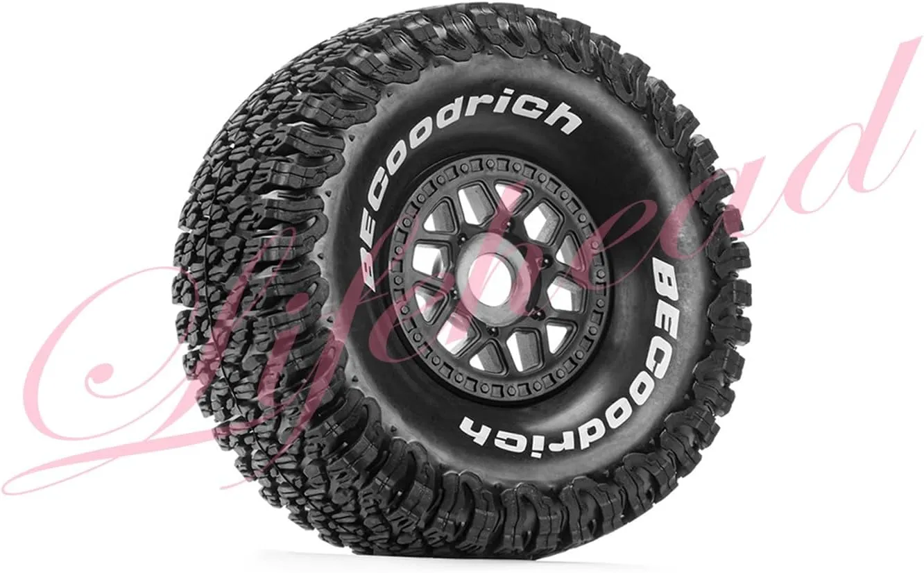 1/7 1/8 RC Short Course Truck Tires for All Terrain，Suitable for TRAXXAS UDR 85086-4 ARRMA Mojave EXB YK4072 DF7 YK4073 TB7 FS Atom/ 135mm OD High Performance Desert Off-Road Truck Tires