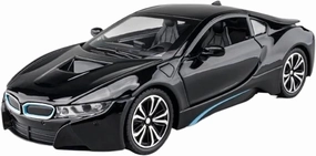 1:22 for I8 Sports Car Alloy Die Cast Model Car(Black)