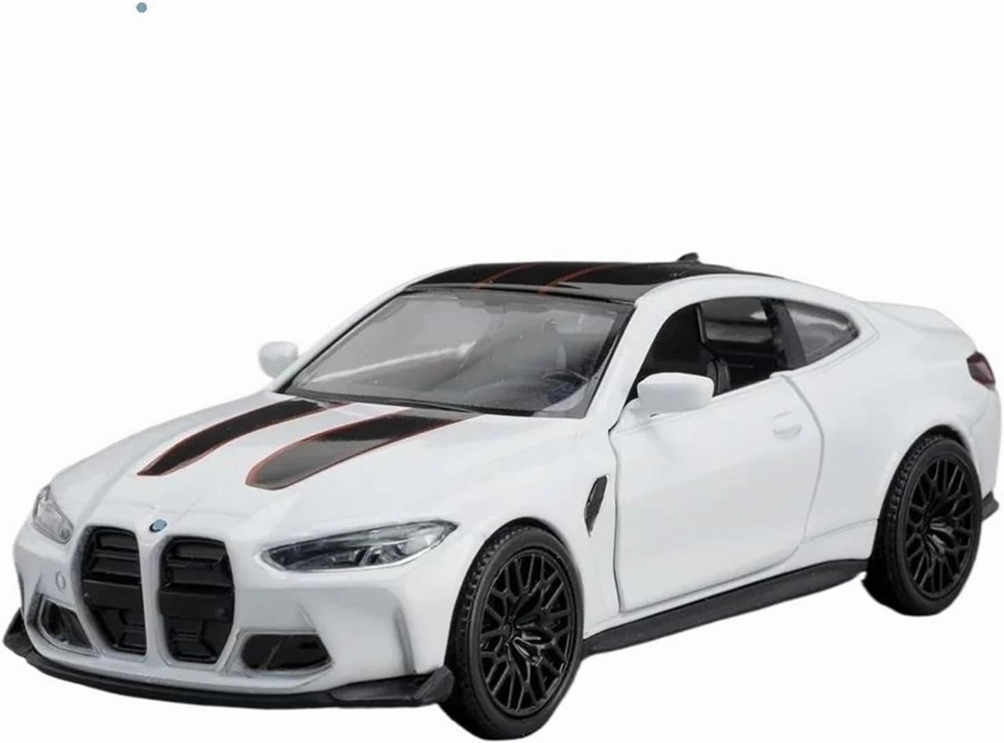 1: 36 for M4 CSL Alloy Car Model(White)
