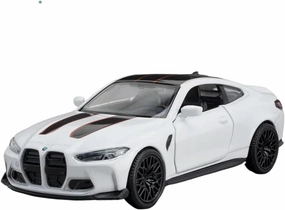 1: 36 for M4 CSL Alloy Car Model(White)