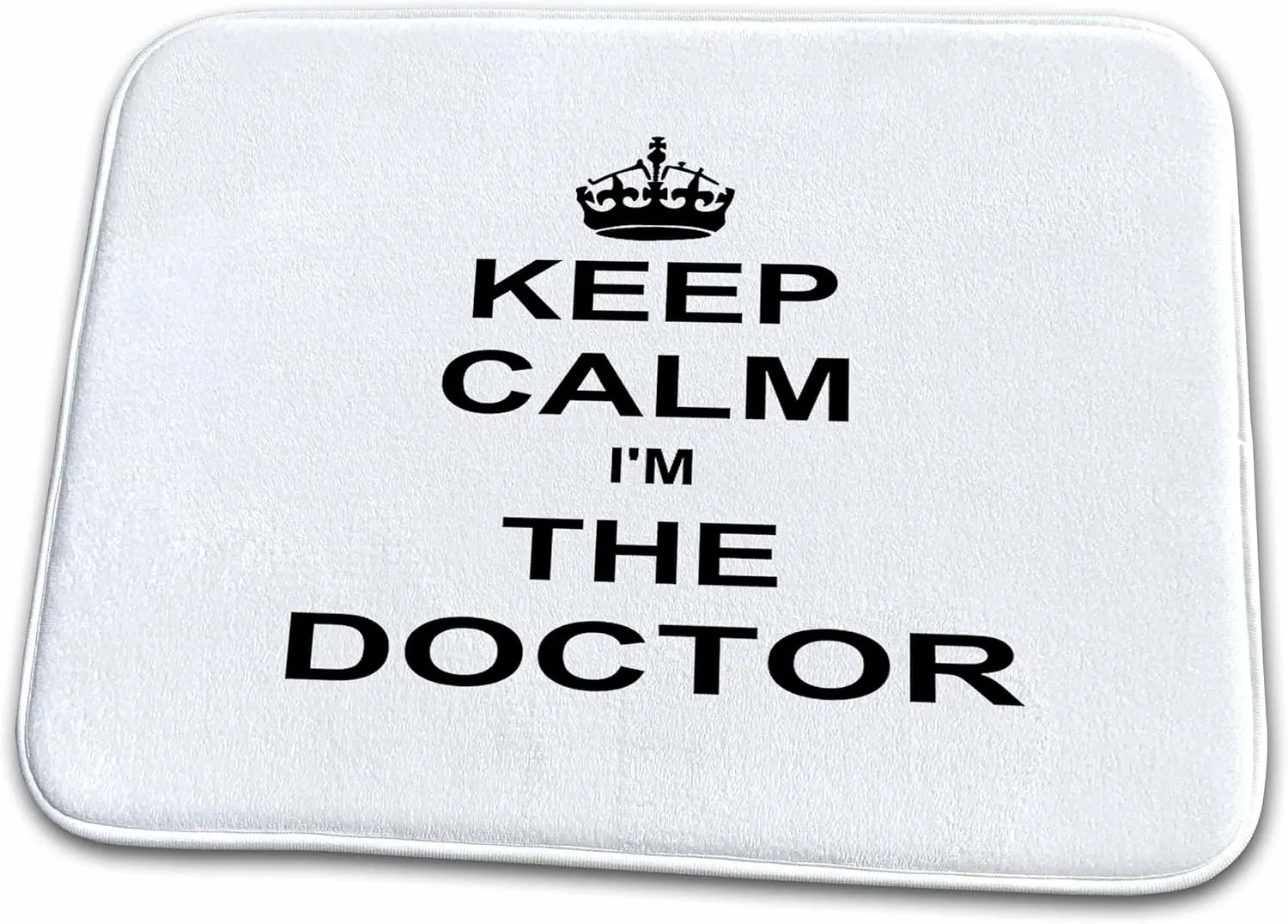 3dRose Keep Calm I am The Doctor - Dr and Proud - Fun... - Bathroom Bath Rug Mats (rug-194475-1)