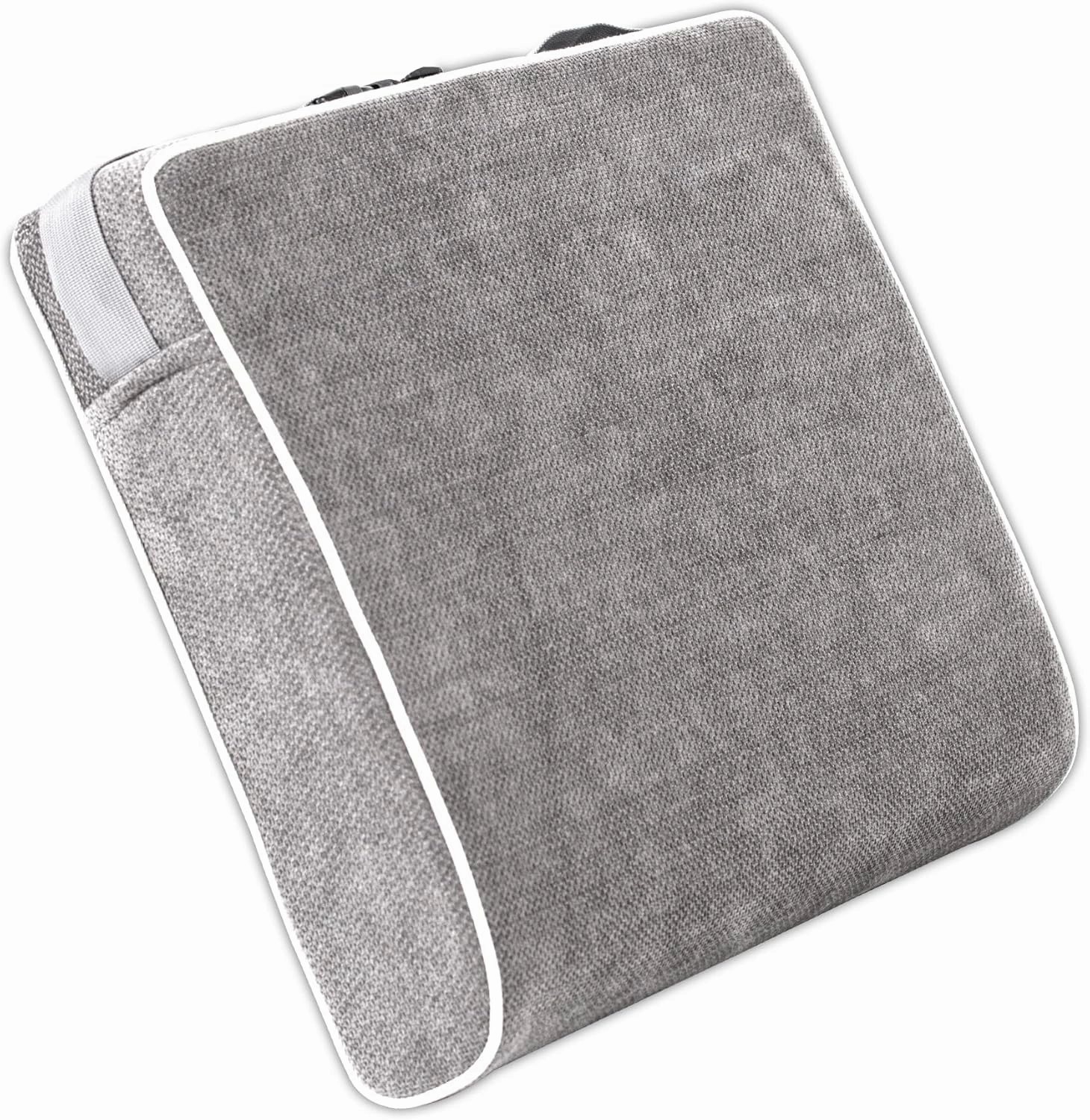 4" Extra Large Memory Foam Seat Cushion - XL Orthopedic Office Chair Cushion for Back, Sciatica & Tailbone Pain Relief - Non-Slip Car & Wheelchair Pad for Elderly Seniors