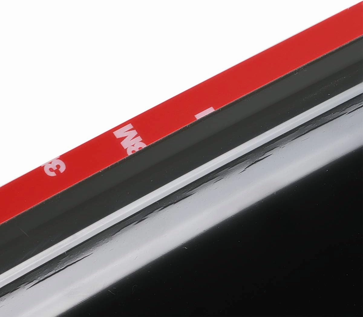 4pcs Original Shatterproof Outside Mount Style Sun Rain Guards Durable Side Window Wind Deflectors Dark Smoke Vent Window Visors Compatible with 2002-2009 Trailblazer/Envoy 94733