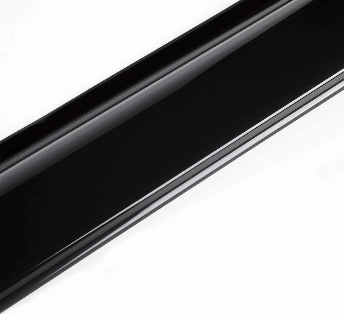 4pcs Original Shatterproof Outside Mount Style Sun Rain Guards Durable Side Window Wind Deflectors Dark Smoke Vent Window Visors Compatible with 2002-2009 Trailblazer/Envoy 94733