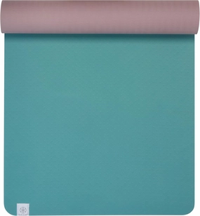 6MM PERFORMANCE TPE YOGA MAT SEAFOAM/DUSTY PINK