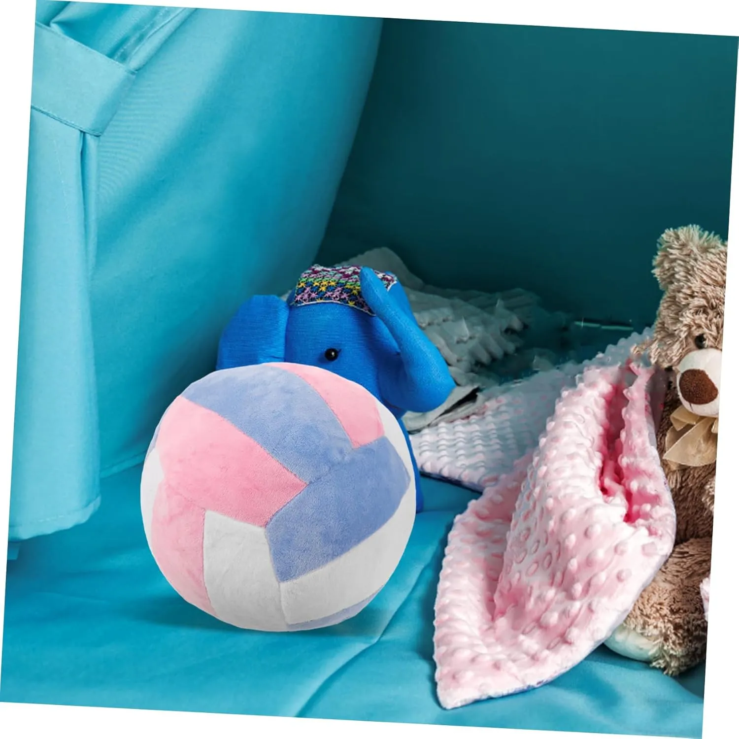 ABOOFAN Volleyball Plush Pillow Home Decor Plushies Volleyball Pillow Cute Plushies Car Pillows Plush Volleyball Pillow for Car for Volleyball Stuff Cute Cloth