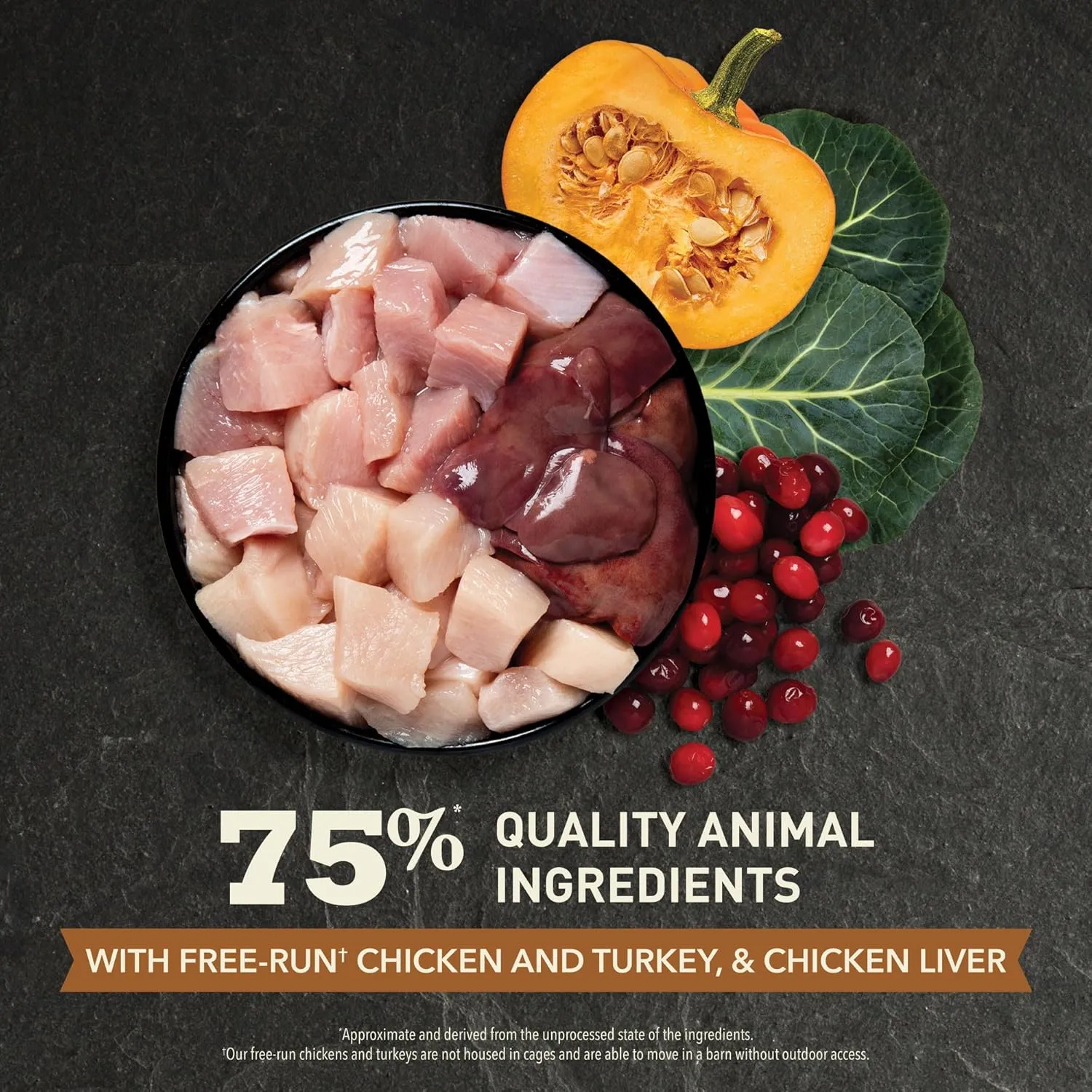 ACANA Highest Protein Meadowlands Grain-Free Dry Cat Food, Free-Run Chicken and Turkey and Chicken Liver Cat Food Recipe, 10lb