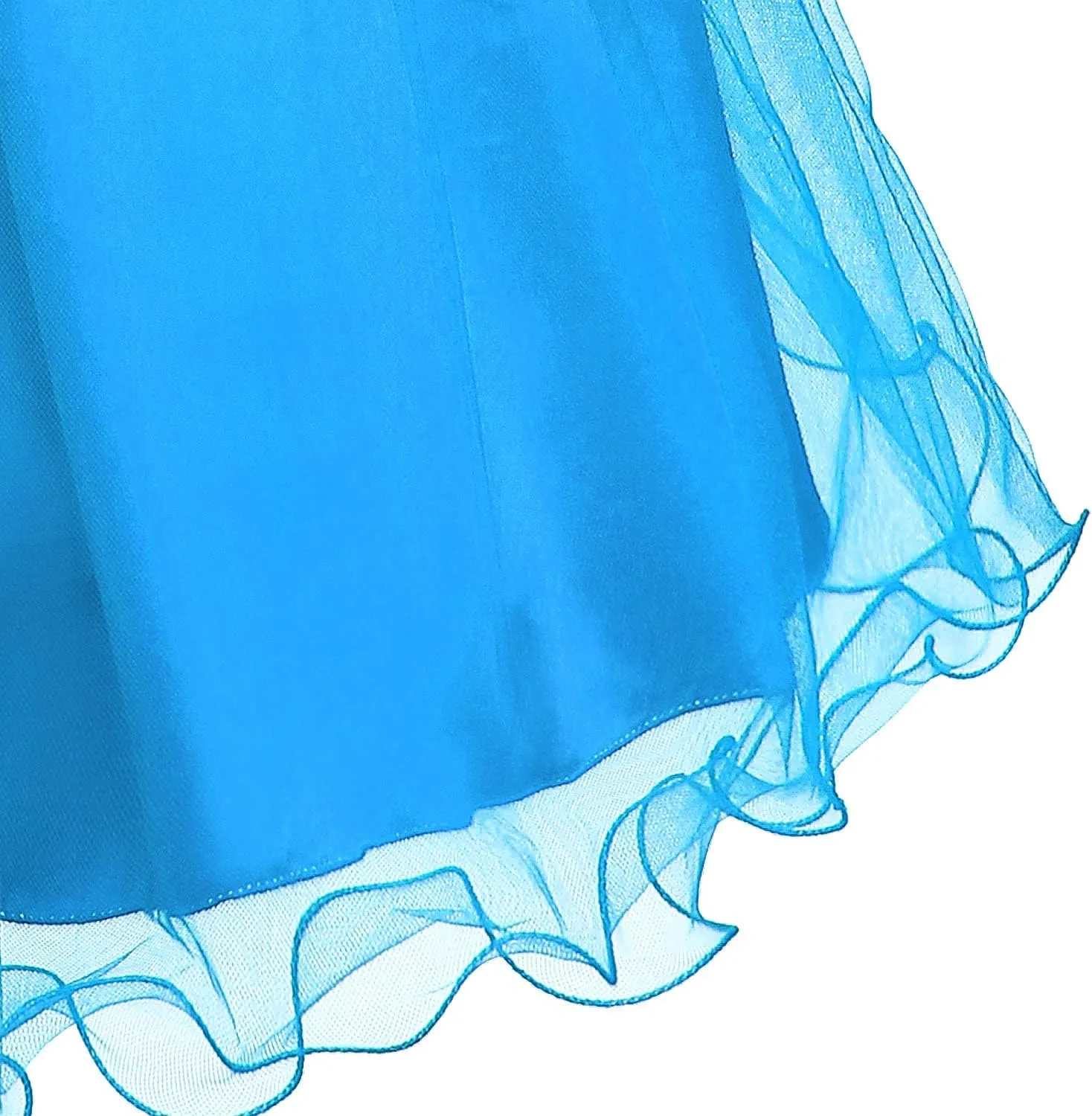 Acecharming Girls Dresses Sequin Flower Girls Party Dress Bridesmaid Ball Gown Wedding Tulle 3-10 Years