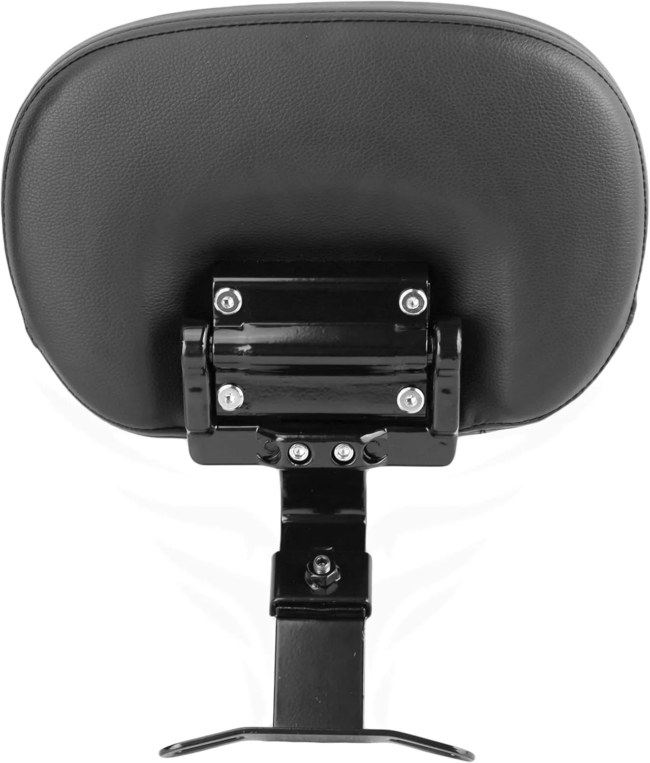 Adjustable Driver Rider Backrest Quick Release for Harley Softail Models Fatboy Heritage 2018-2024 Gloss Black