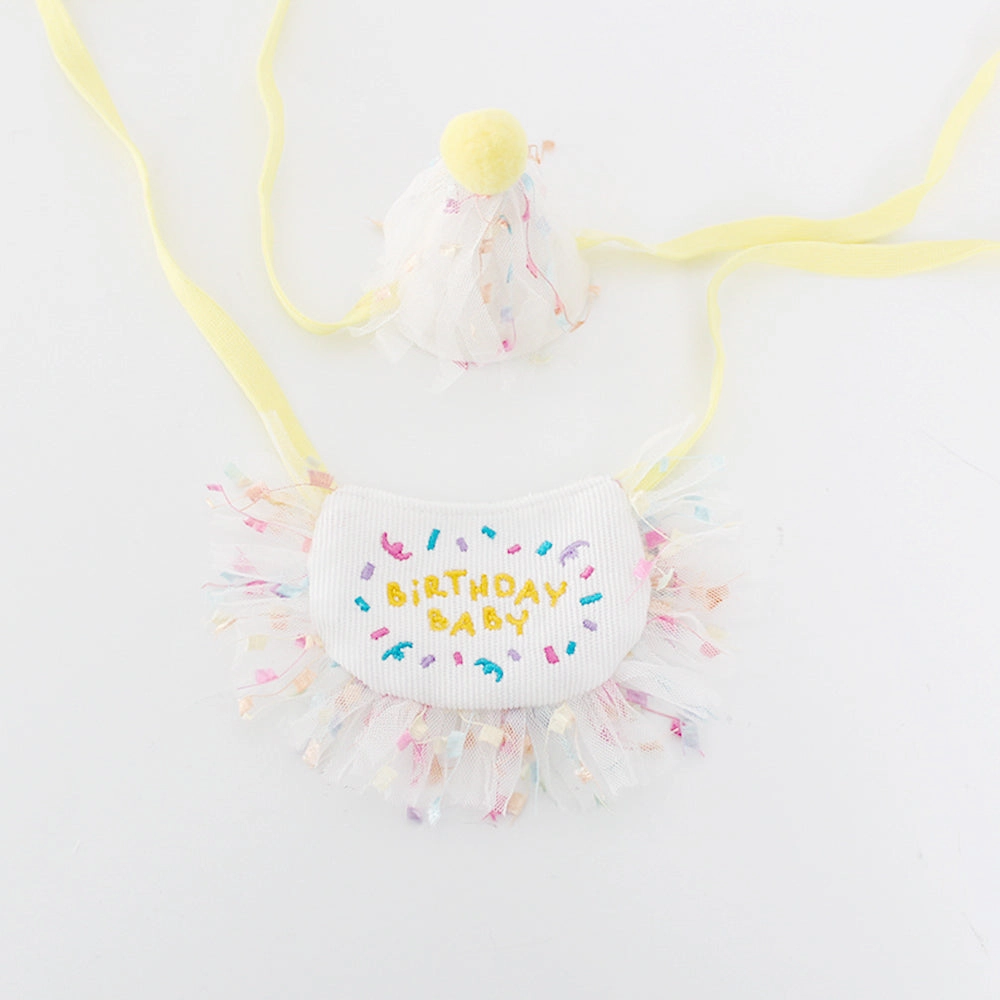 Adorable Pet Birthday Bib