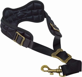 adorence Padded Saxophone Neck Strap - Comfortable Sax Strap with Breathable, Removable & Washable Padded Neck Cushion - H04 Black