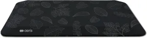 Aeris Muvmat - Thick Anti-Fatigue Mat for Standing Desks - Premium Kitchen Mat - Ergonomic 2-Zone Standing Desk Mat - Durable Non-Slip Home Office Mat with Leaf Art Cover
