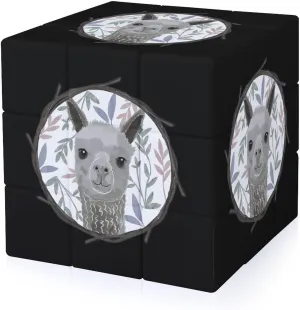 Alpaca Lovely Friend Funny 3x3x3 Cube Smooth Lightweight Puzzle for Adult Graphic Printing Travel