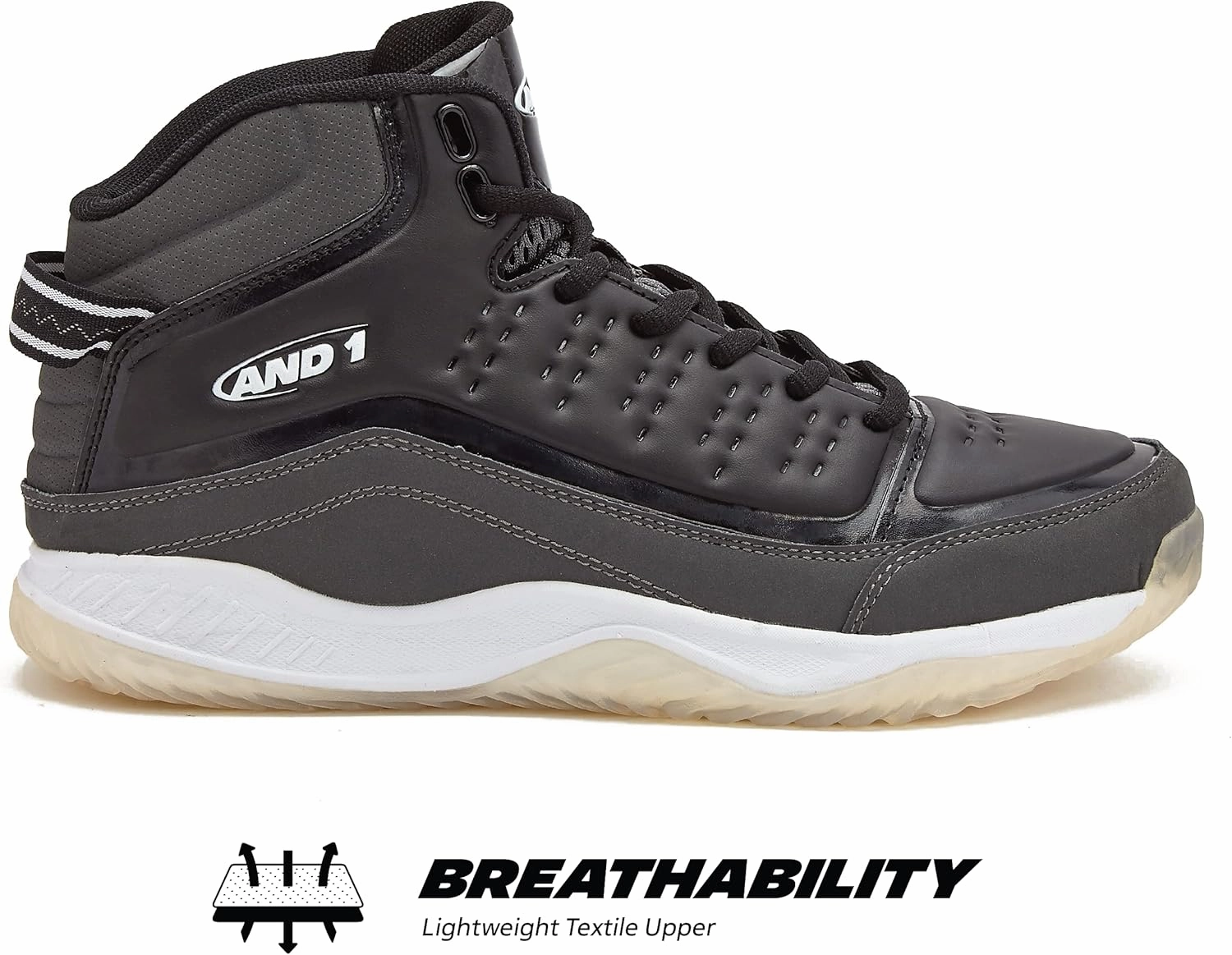 AND1 Pulse 2.0 Men’s Basketball Shoes, Indoor or Outdoor, Street or Court