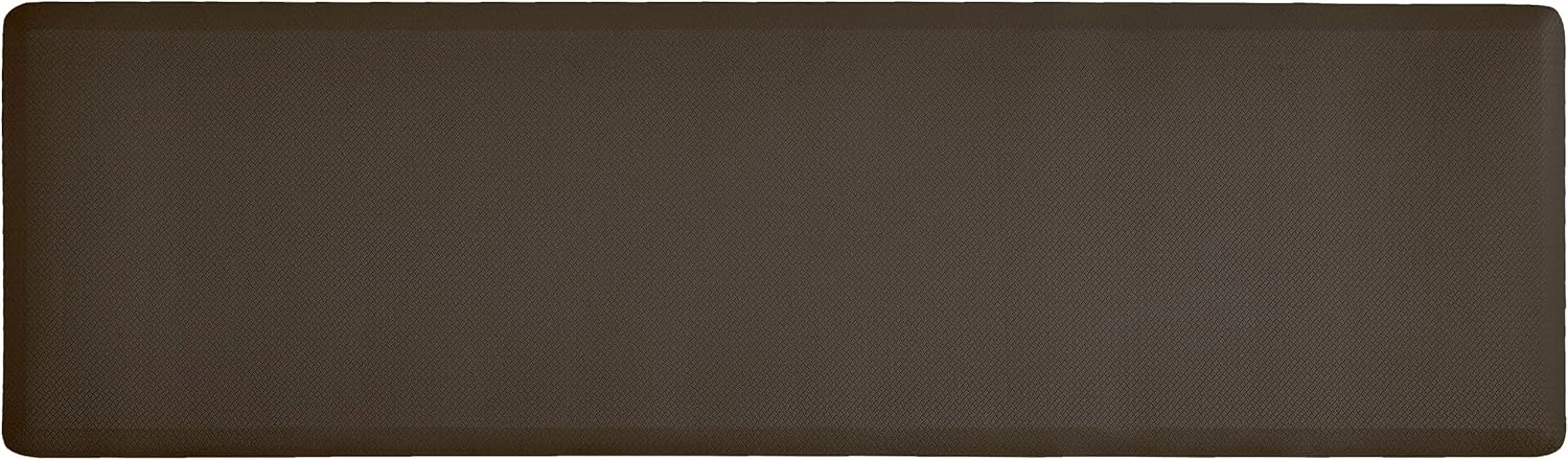 Anti Fatigue Kitchen Rugs Kitchen Mats for Floor,Cushioned Non-Slip Waterproof Ergonomic Comfort Rug Standing Mat for Kitchen,Doing Dishes,Floor,Home,Office,Sink,Laundry,Brown,17.3"x60"