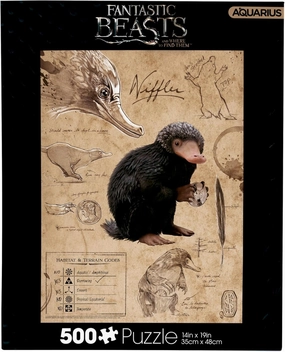 AQUARIUS - Fantastic Beasts Niffler 500 Piece Jigsaw Puzzle