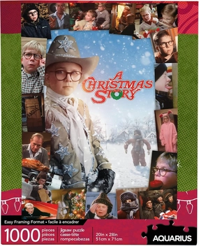 AQUARIUS A Christmas Story Puzzle (1000 Piece Jigsaw Puzzle) - Glare Free - Precision Fit - Officially Licensed Merchandise & Collectibles - 20 x 28 Inches