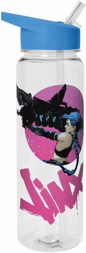 Arcane Plastic Drinks Bottle – Official Arcane BPA-Free Plastic Bottle, Lightweight and Durable, Featuring Stunning Artwork, Ideal for Fans, Perfect for School, Gym, or On-the-Go Hydration