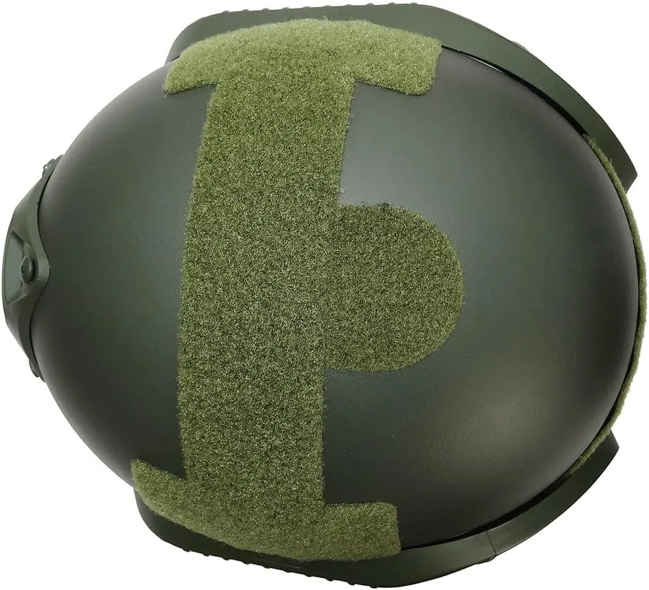 ATAIRSOFT Tactical Airsoft Paintball MICH 2001 Helmet with Side Rail & NVG Mount