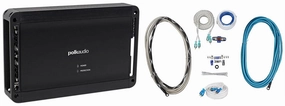 Audiosavings Bundle:(1) Polk Audio PAD4000.4 RMS Car Audio Amplifier Bundle with (1) Rockville RMWK4 4 AWG Gauge Waterproof Amplifier & (1) Rockville MRCA25 25 Foot Twisted Pair RCA Cable (Items 4)