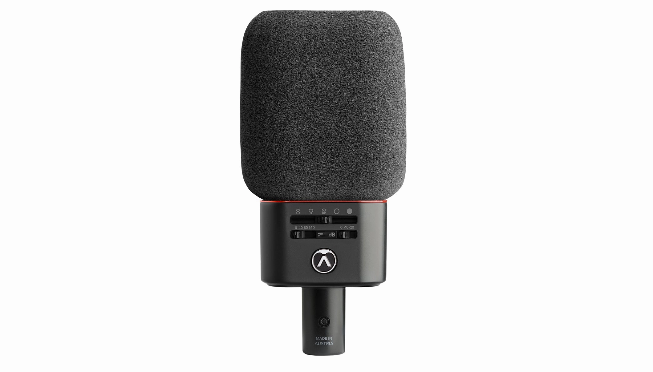 Austrian Audio OC818 Studio Set Large-Diaphragm Multipattern Condenser Microphone (1 Microphone) - Black