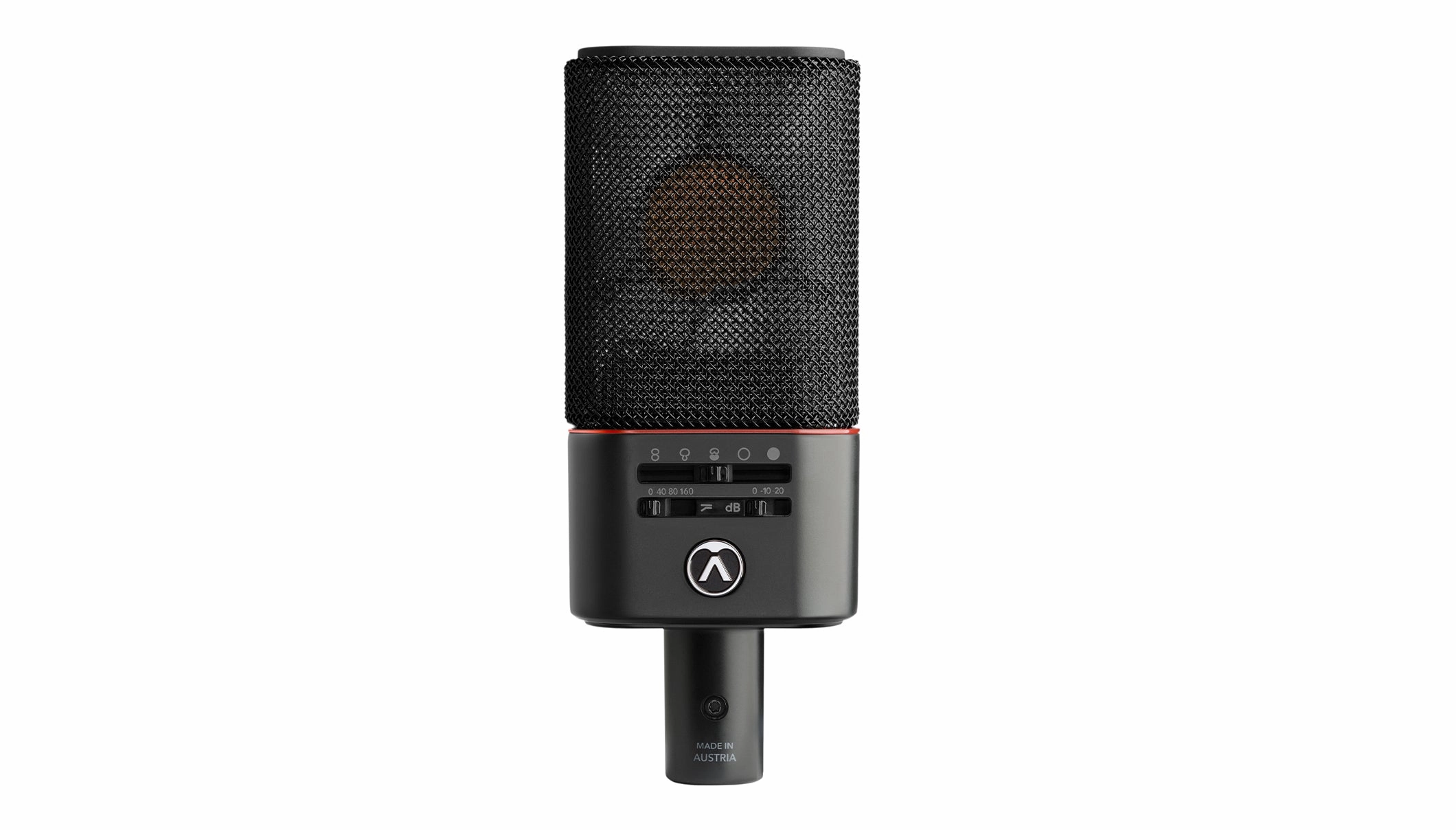 Austrian Audio OC818 Studio Set Large-Diaphragm Multipattern Condenser Microphone (1 Microphone) - Black