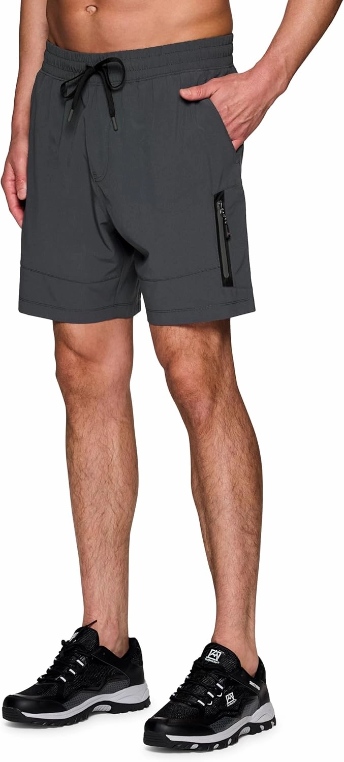 Avalanche Ripstop Hiking Short for Men Quick Drying Basketball Workout Shorts with Pockets