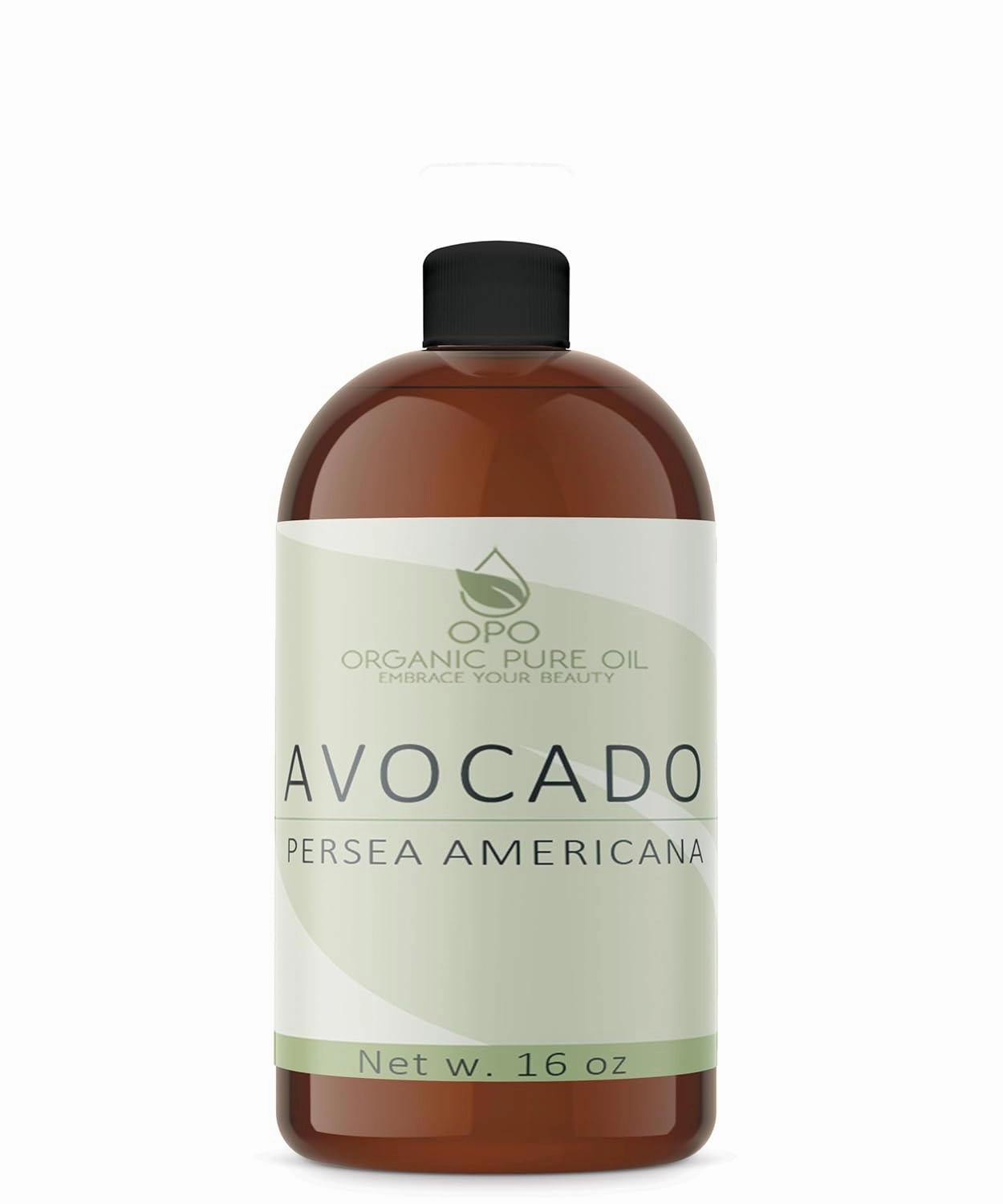 Avocado Oil - Pure, Unrefined, Partially Filtered, Non-GMO, Vegan, Fair Trade, Unscented, Bulk Carrier - 16 oz - for Skin, Hair, Nails, Body & More! Hydrating, Nourishing, Moisturizing