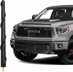 BASIKER Antenna for Toyota Tundra Tacoma FJ Cruiser 1995-2025, Toyota Tundra Tacoma Accessories, 7 Inch Short Toyota Tundra Tacoma Antenna Replacement Upgrade Car AM FM Radio Reception