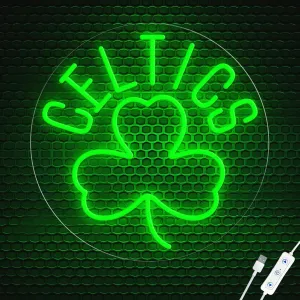 Basketball Neon Signs for Wall Decor, Dimmable Sports Led Neon Light for Bedroom Man Cave Garage Home Dorm Game Room Decor, Party Birthday Gifts, USB Powered Wall Decoration Lights