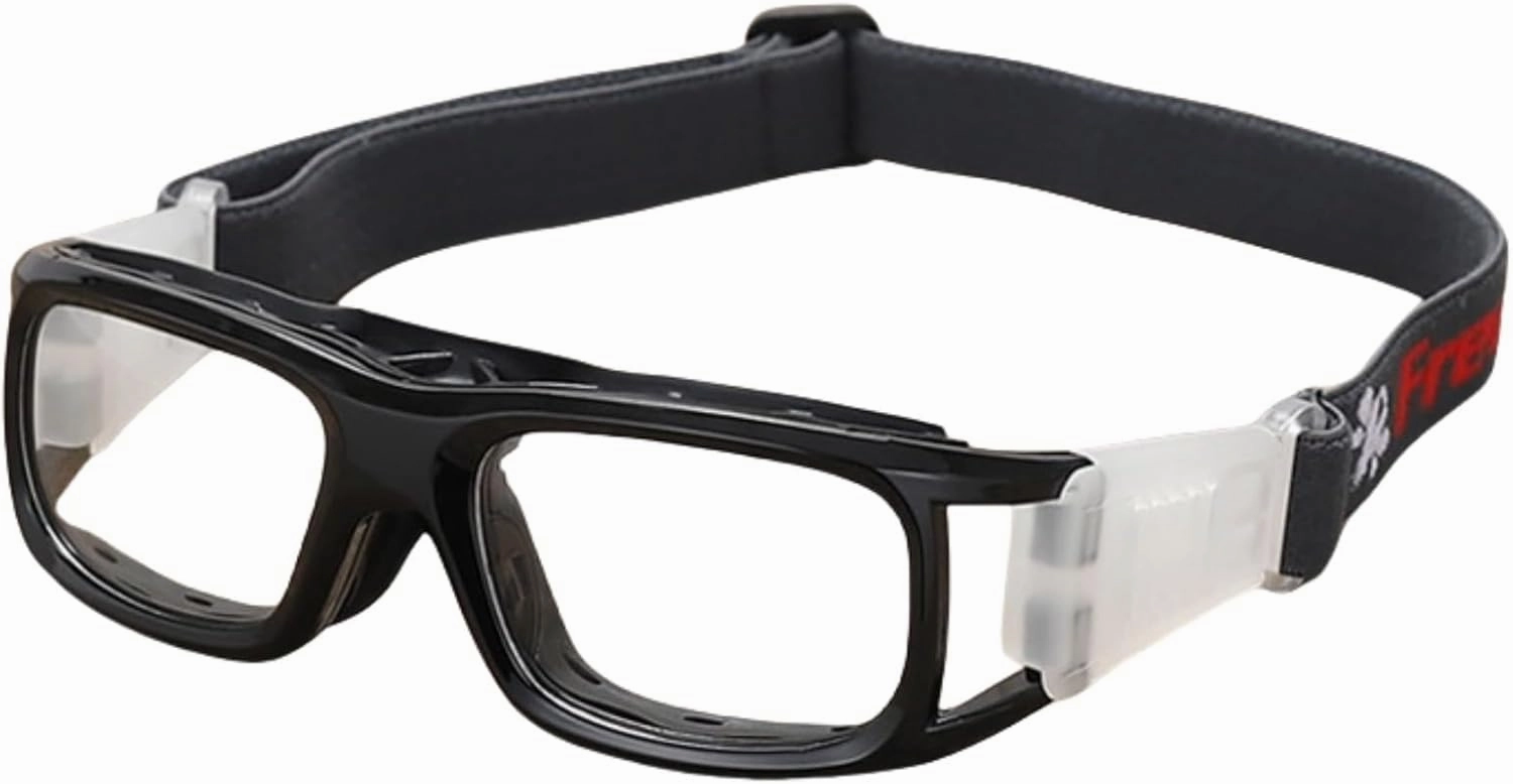 Basketball Goggles - Anti Fog Shock Absorption Sports Glasses Racquetball Football Eye Protective Adjustable Strap