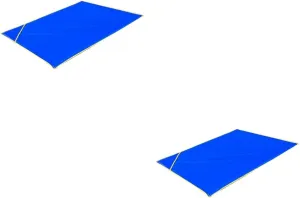 BESPORTBLE 2pcs Oxford Fabric Picnic Mat Portable Multifunctional Outdoor Ground Blanket for Camping Hiking Beach and Family Gatherings Dark