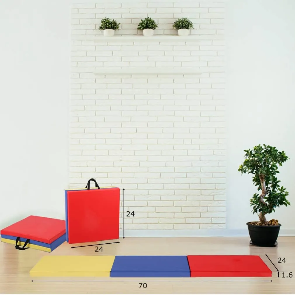 BestMassage Gymnastics Mats 6x2x2 Exercise Mat