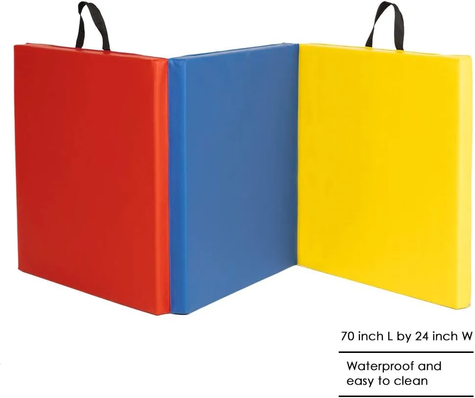 BestMassage Gymnastics Mats 6x2x2 Exercise Mat
