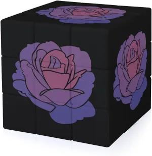 Bi Proud Rose Funny 3x3x3 Cube Smooth Lightweight Puzzle for Adult Graphic Printing Travel