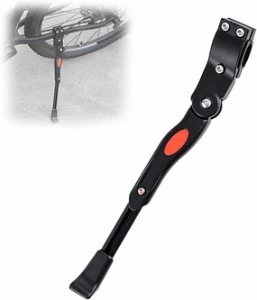 Bike Kickstand for Cinelli Vigorelli 2006, Adjustable Bicycle Kickstand Rear Mount, Aluminum Rear Side Bicycle Stand for Mountain, Road, City Bikes