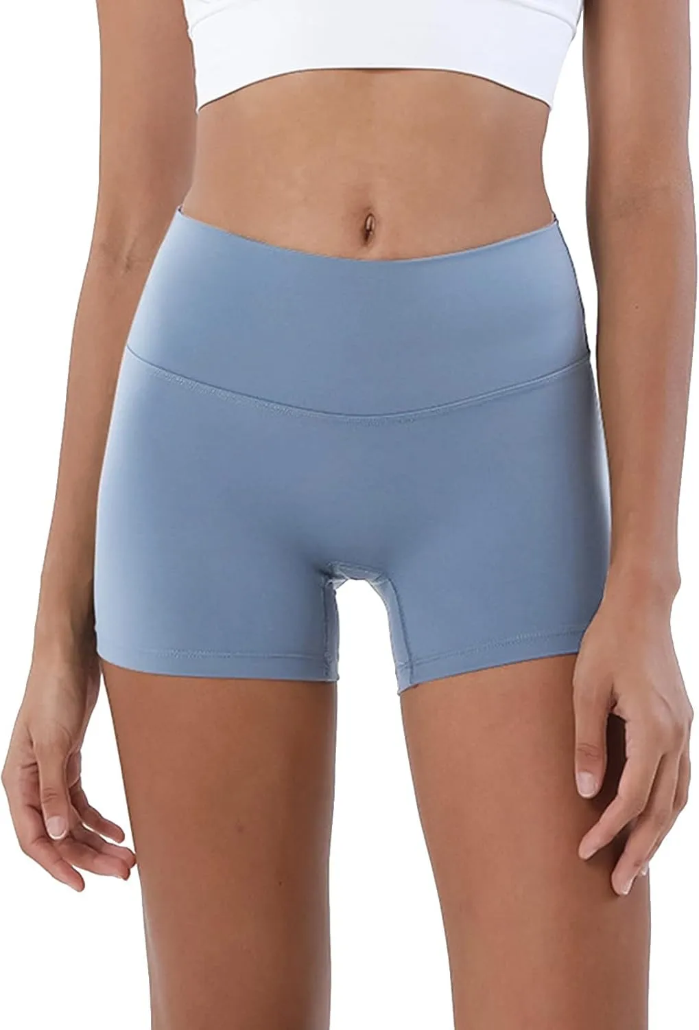 Biker Shorts Women Women Butt Lifting Shorts Pockets High Waisted Biker Anti Cellulite Up Workout Gym Shorts