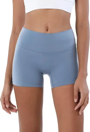 Biker Shorts Women Women Butt Lifting Shorts Pockets High Waisted Biker Anti Cellulite Up Workout Gym Shorts
