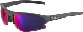 bollé BS003004 Bolt 2.0 Sunglasses, Titanium Matte - Volt  Ultraviolet Cat 4, Large