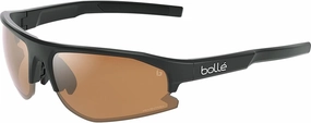 bollé BS003009 Bolt 2.0 Sunglasses, Black Matte - Phantom Brown Gun, Large