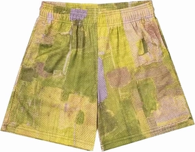 BOOMLEMON Mens Mesh Graphic Print Shorts Casual Workout Cool Shorts Gym Basketball Running Short Pants