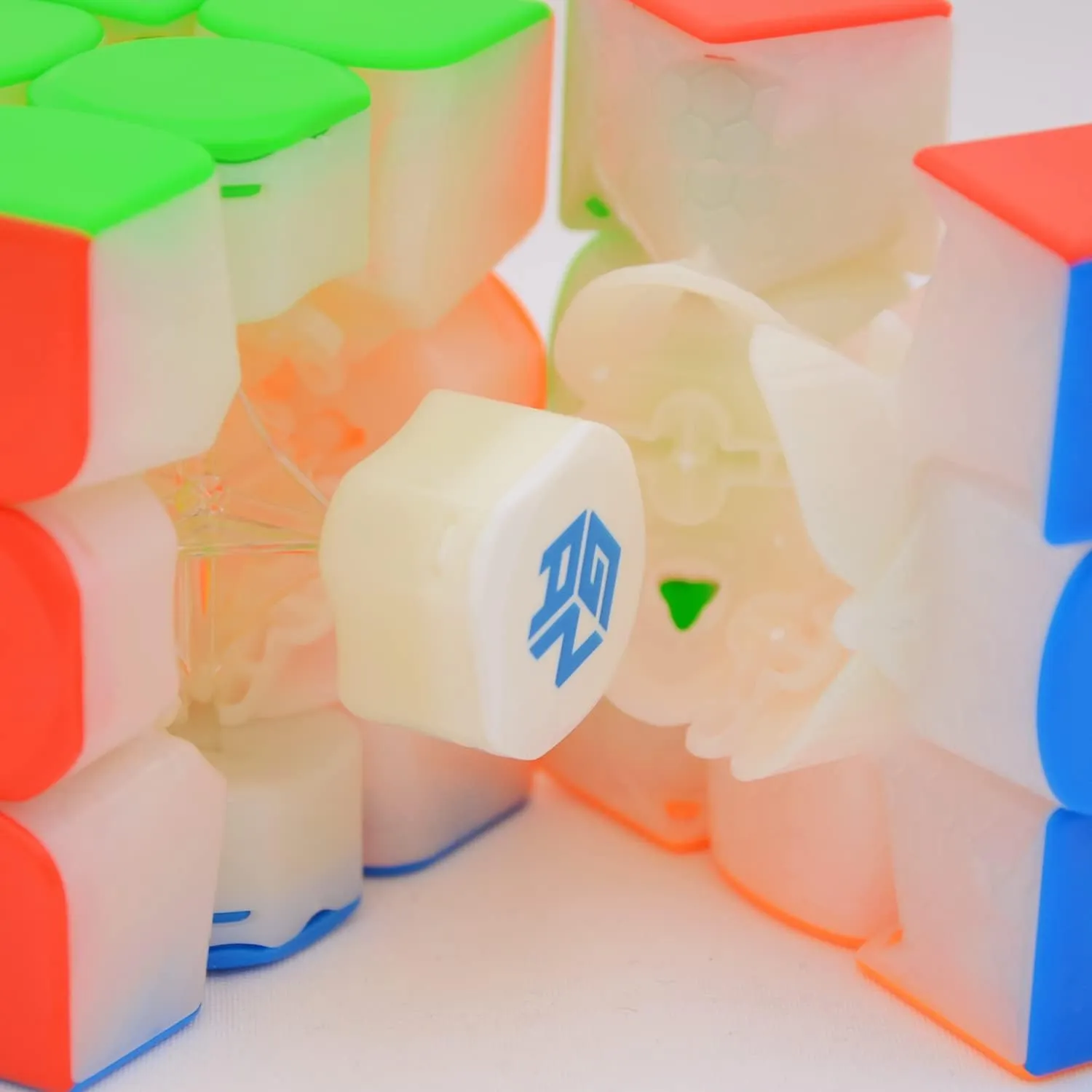 Bukefuno GAN 11 Air 3x3 Magic Speed Cube Puzzle Magic GAN11 Air 3x3 Cube Toy Frosted Surface (No Magnets)