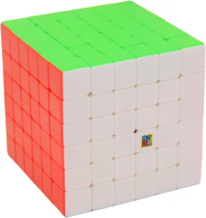 Bukefuno MoYu Meilong 6x6 Speed Puzzle Cube MFJS 6x6 Magic Moyu Cube Stickerless Meilong 6x6x6 Cubing Classroom Speed Toys