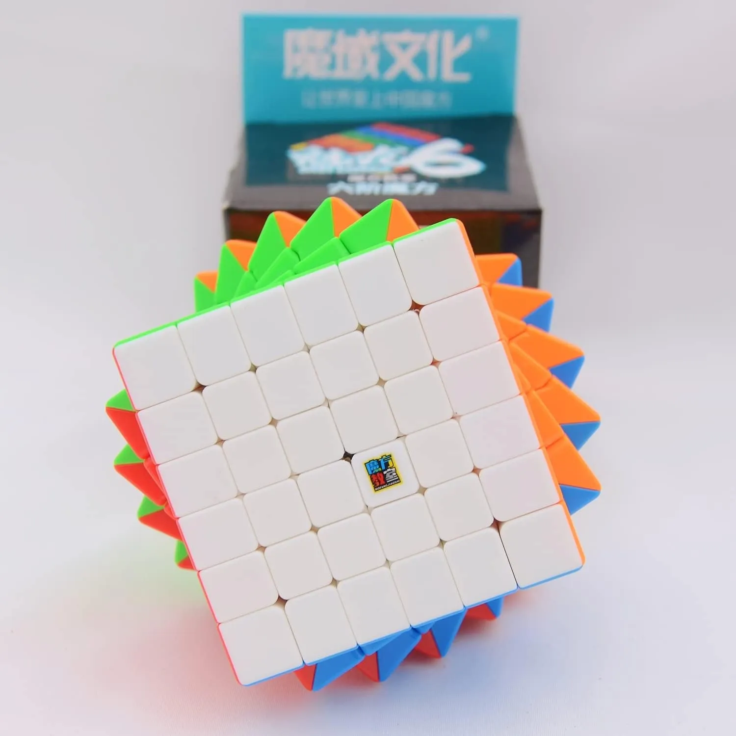 Bukefuno MoYu Meilong 6x6 Speed Puzzle Cube MFJS 6x6 Magic Moyu Cube Stickerless Meilong 6x6x6 Cubing Classroom Speed Toys
