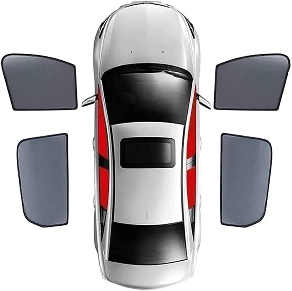 Car Side Window Sunshades for Mazda BIANTE, Sun Protection Sunshade Removable Car Sun Shade Set Window Screens Car Accessories,F Set of 4