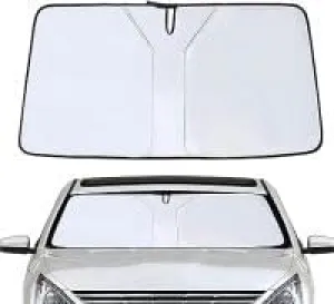 Car Sun Shade for Daewoo Nexia (KLETN, Facelift 2008) 2008-2013, Windscreen Sunshade Cove Car Accessories