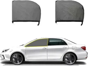 Car Window Shades for Buick Excelle GT 2014-2024, Mesh Car Window Sun Blocker Durable Breathable Front Rear Side Sun Shield Accessories,B/Rear-Window