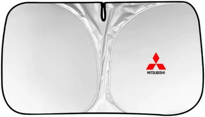 Car Windshield Sunshade for Mitsubishi Mirage 2012-2016, Block UV Rays Sun Visor Protector, Front Window Sunshades, Windscreen Sunshade,B 145CM