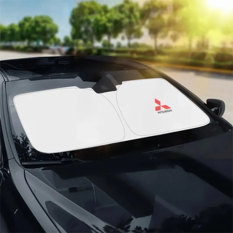 Car Windshield Sunshade for Mitsubishi Triton Single Cab 2023, Block UV Rays Sun Visor Protector, Front Window Sunshades, Windscreen Sunshade,A 140CM