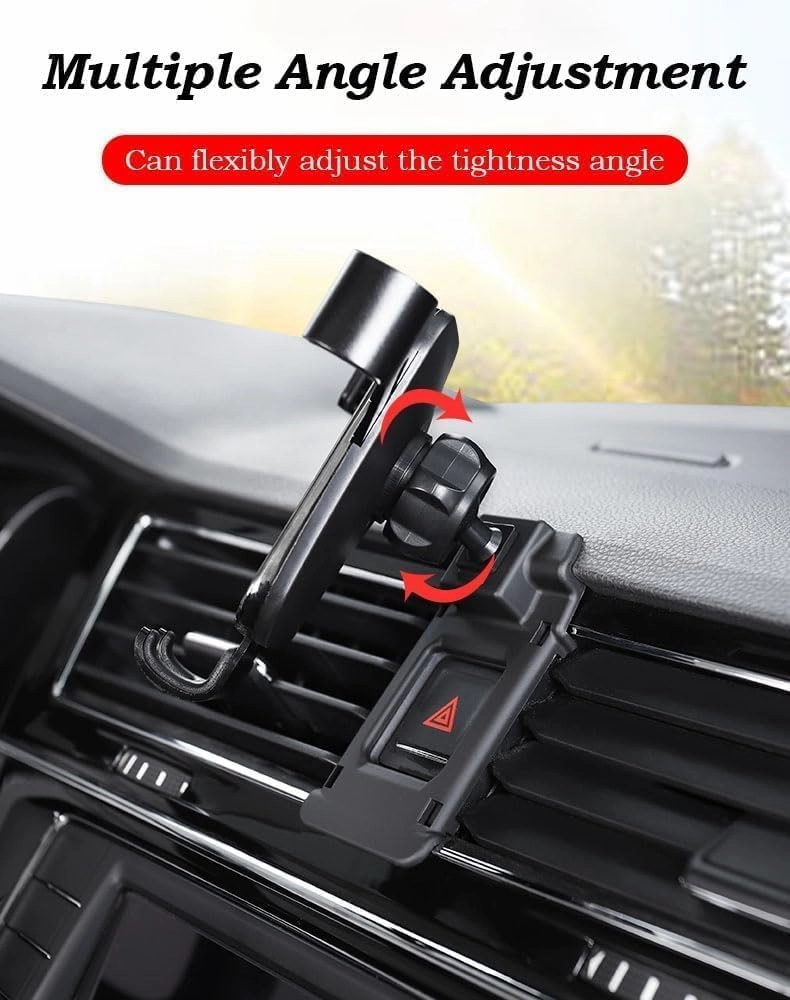 Car Phone Holder Mount for Nissan Altima 2022 2023 2024, 360° Rotation Mobile Phone Mount, Air Vent Car Mount Cradle, Adjustable Phone Holder for Dashboard, Windscreen(Color:A)